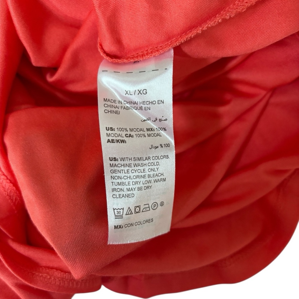 Soma Enraptured Fushia Sleep Gown Tshirt Women's XL - Picture 4 of 4